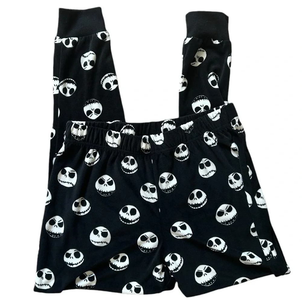 Disney Nightmare Before Christmas Jack Skellington Women’s Fleece Pajama Set - Picture 4 of 5